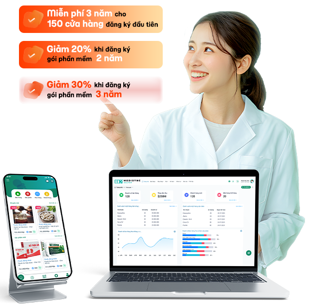 Phần mềm quản lý nhà thuốc MediS